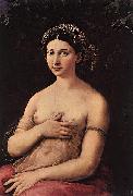 RAFFAELLO Sanzio La fornarina or Portrait of a young woman Germany oil painting artist